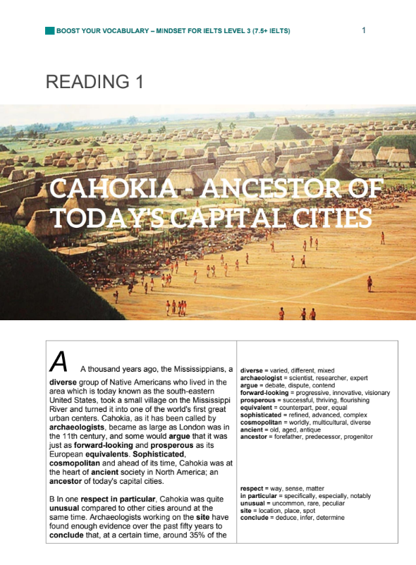 Reading Advanced — trang nội dung